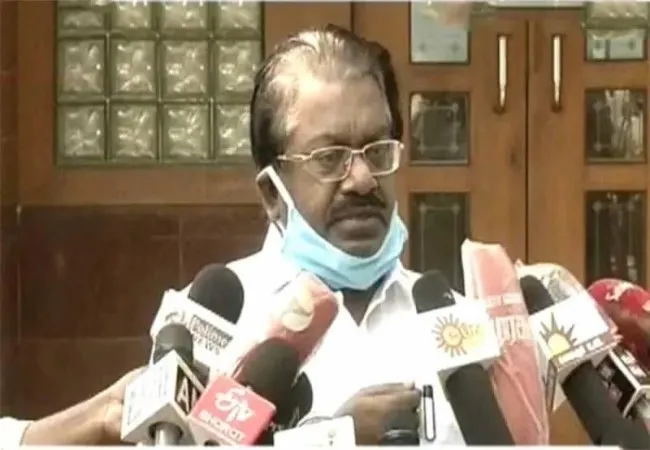 chennai anna arivalayam elangovan press meet at chennai